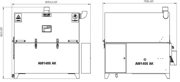 АМ1400 АК размеры