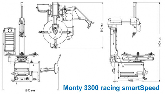 monty 3300 racing smartSpeed