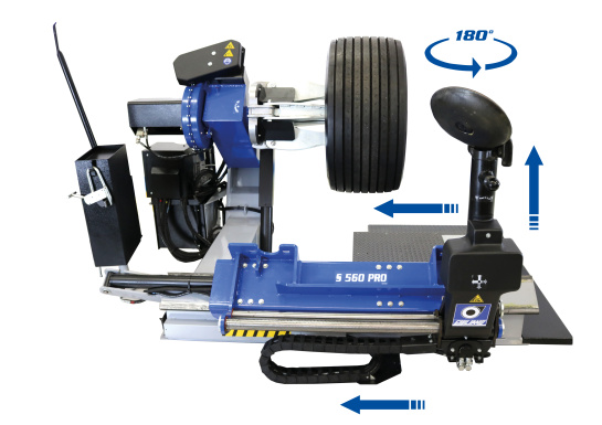 Грузовой шиномонтажный станок S560 Pro инструменты