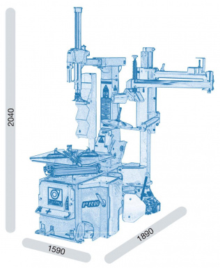 Шиномонтажный станок Giuliano 228 Pro, ГАРО