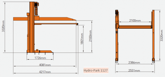 Hydro-Park 1127 размеры