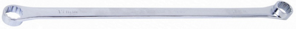 19B01719 KING TONY Ключ накидной длинный прямой двухсторонний, 17-19 мм