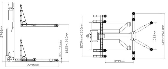 SML-2500 размеры