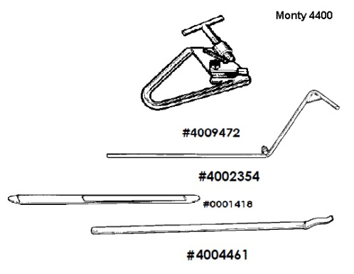 Monty 4400 Hofmann — комплект поставки