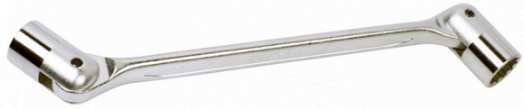 19101617 KING TONY Ключ торцевой шарнирный двухсторонний, 16х17 мм